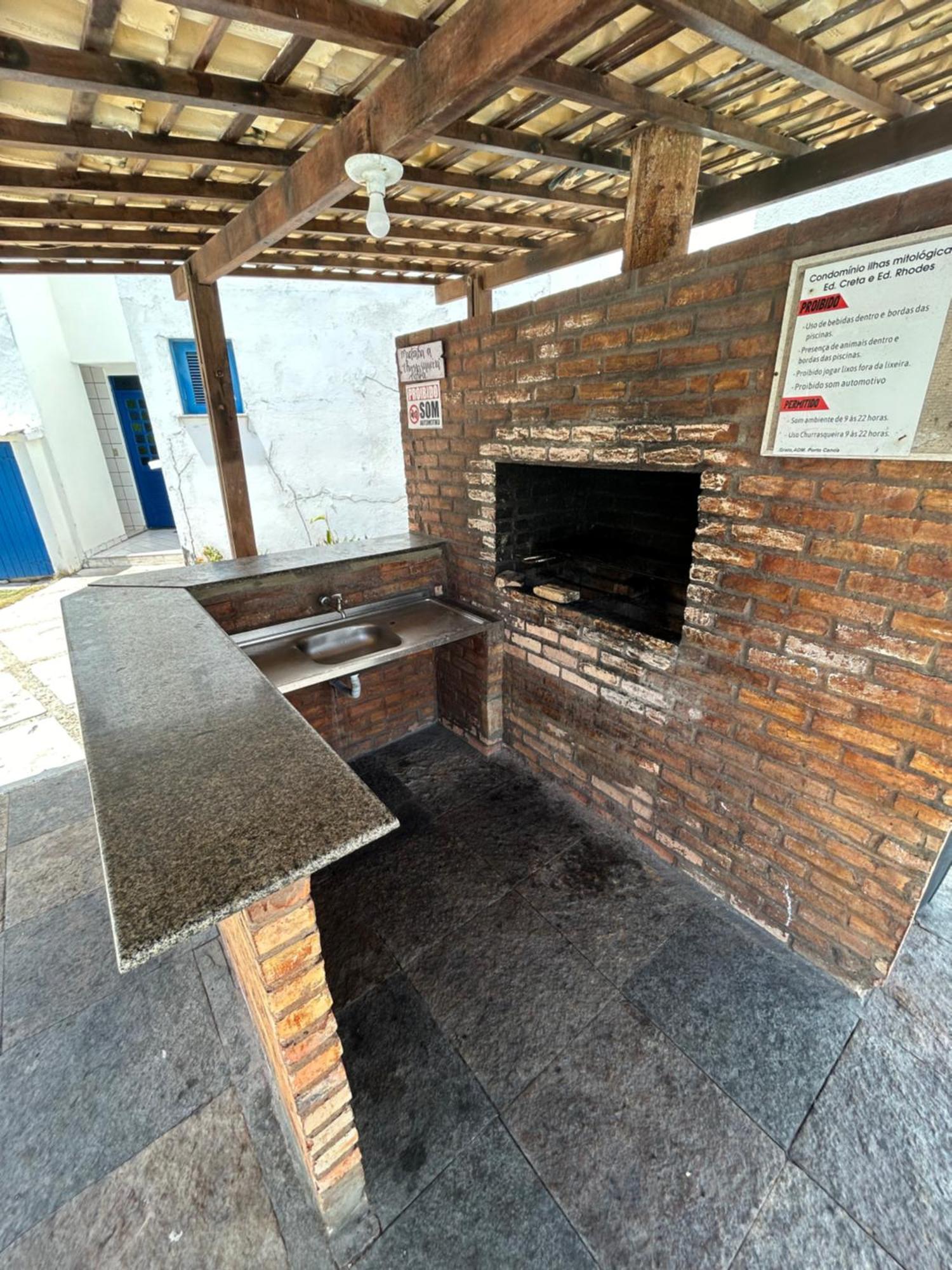 Paraiso Frente Ao Mar, Replica De Uma Vila Grega! 阿拉卡蒂 外观 照片